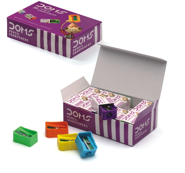 DOMS Pencil Sharpners (Pack of 20) DOMS Pencil Sharpners (Pack of 20)