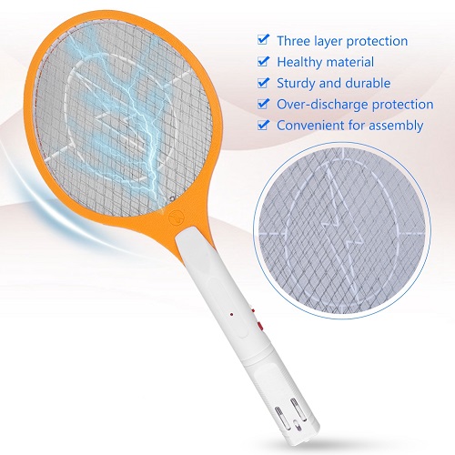 Electric Swatter Rechargeable Fly Racket Insect Killer Electric Swatter Rechargeable Fly Racket Insect Killer